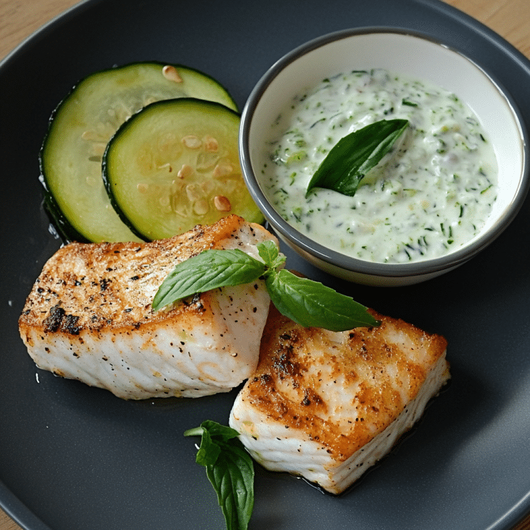 Lachs im Zucchinimantel an Minz-Tzatziki: Ein Leichtes und Frisches Sommergericht