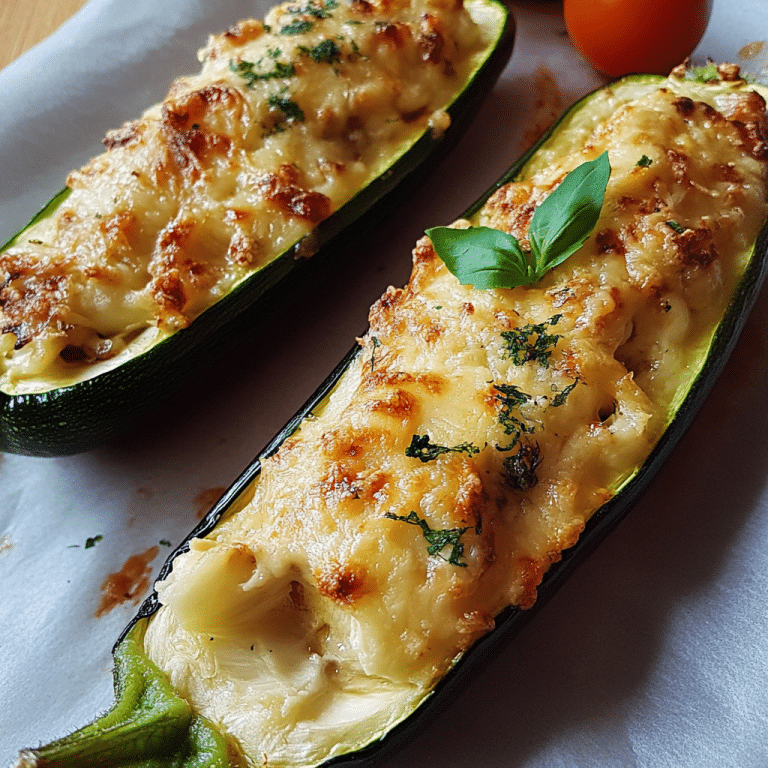 Gefüllte Zucchini: Ein Herzhaftes und Gesundes Gericht