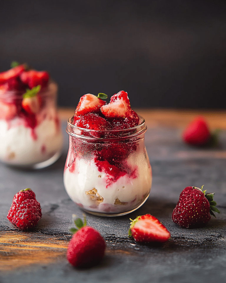 Erdbeer-Kokos-Dessert: Ein Fruchtig-Cremiger Genuss für jeden Anlass