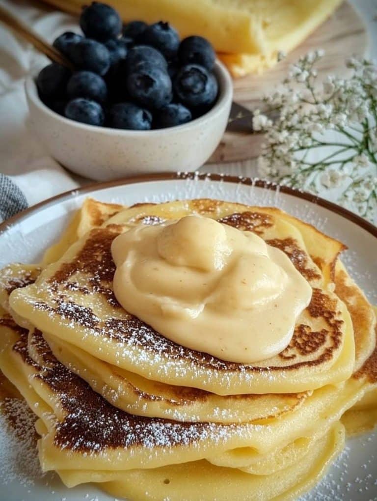 Quark Pfannkuchen ohne Mehl