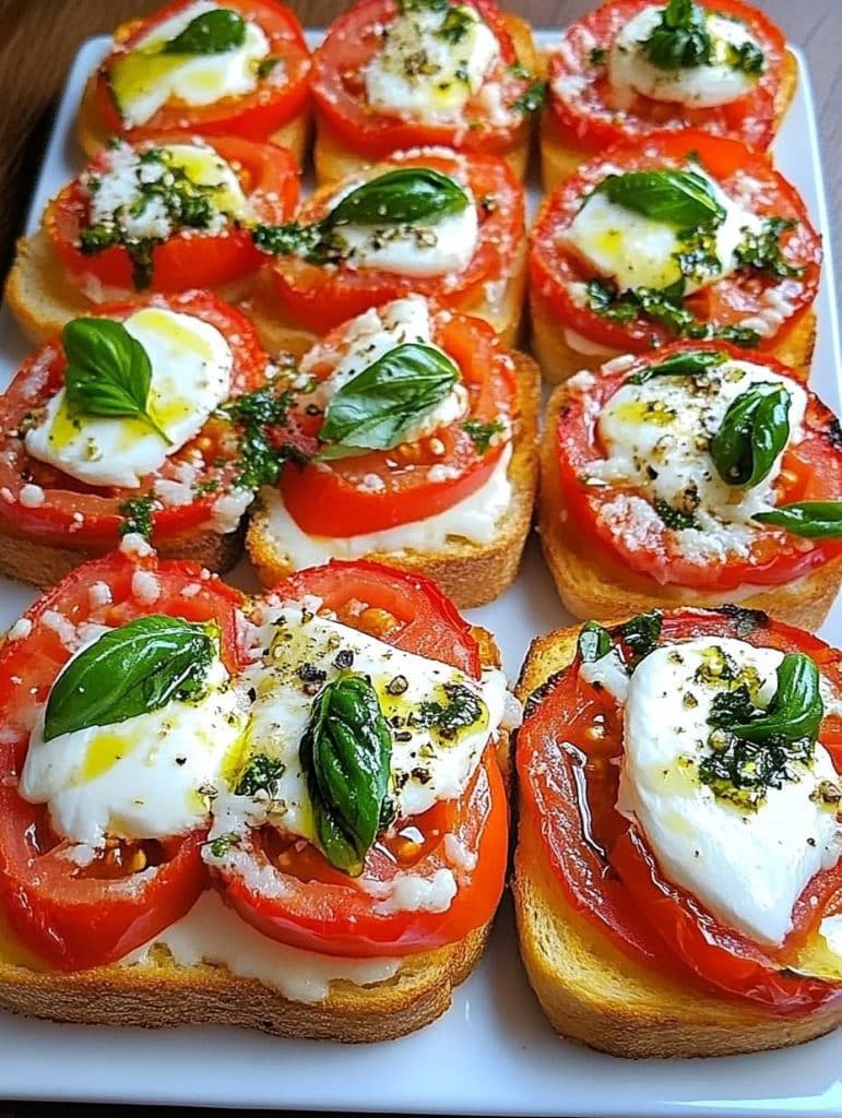 Tomaten Mozzarella Toast