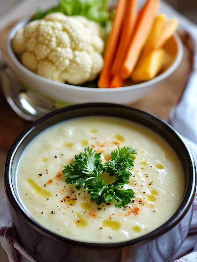 Ultracremige Blumenkohlsuppe