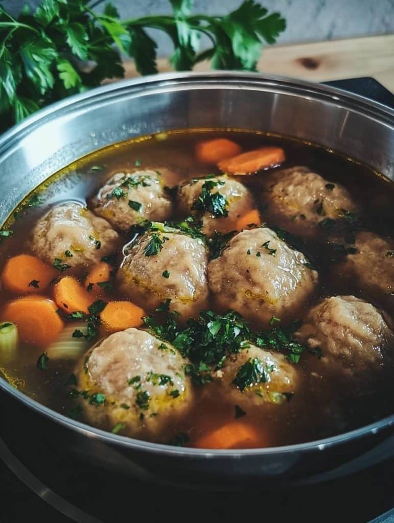 Leberknödelsuppe Omas Rezept