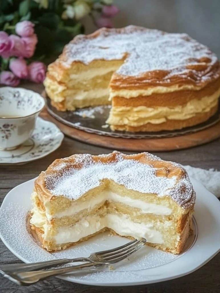 Polnischer Puddingkuchen