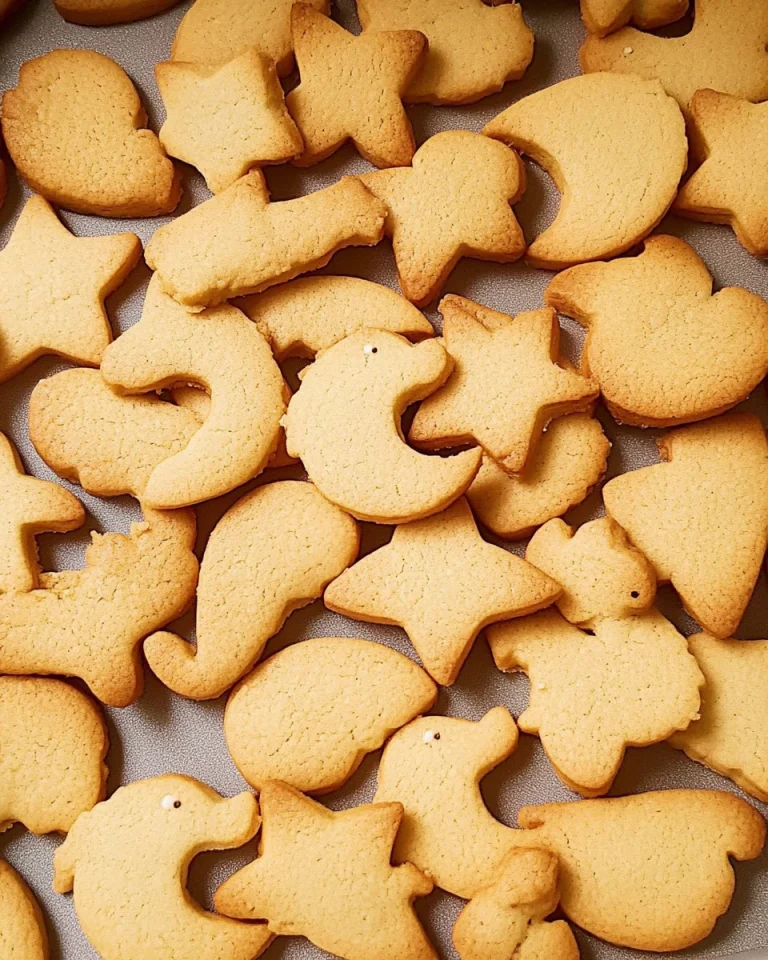 Leckere 3-2-1 Butterplätzchen auf einem Teller