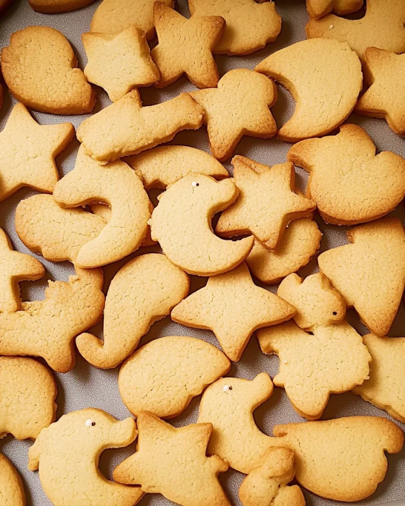 Leckere 3-2-1 Butterplätzchen auf einem Teller