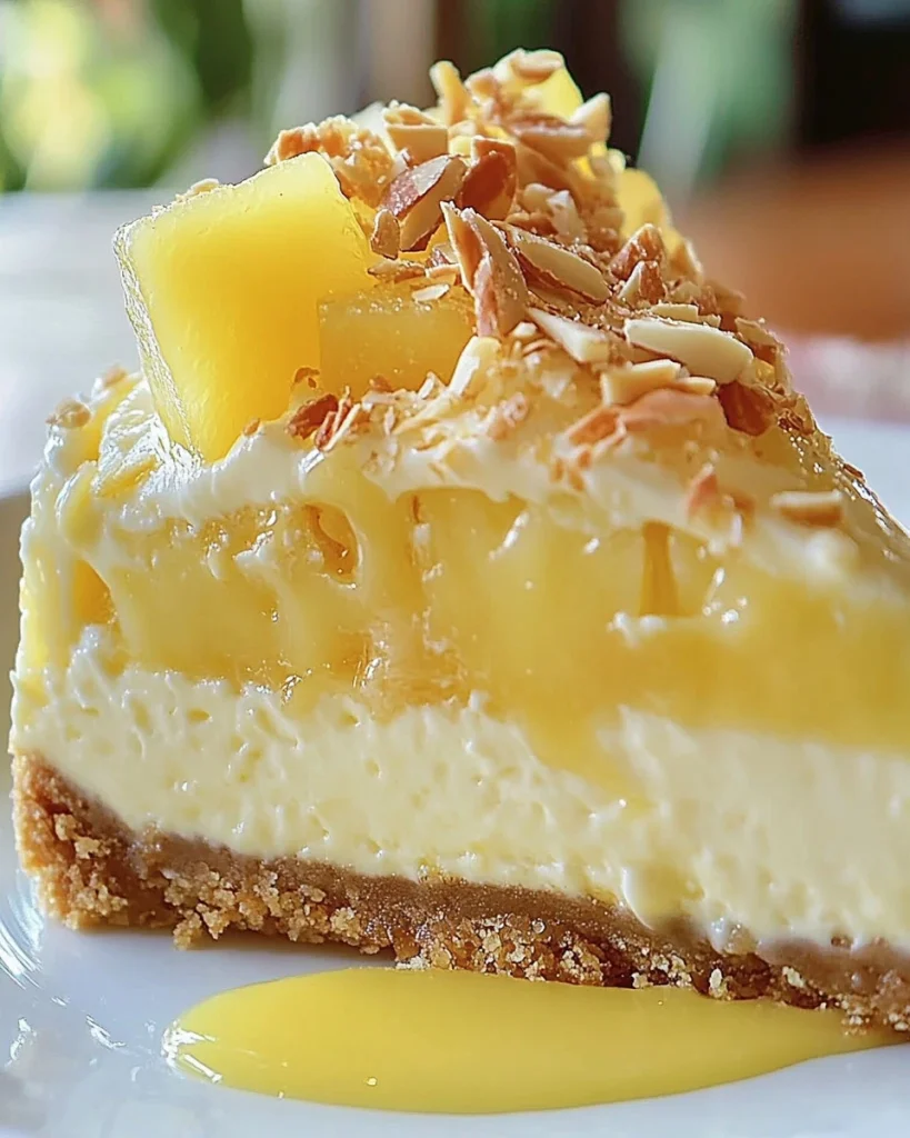 Ananas-Cremekäsekuchen