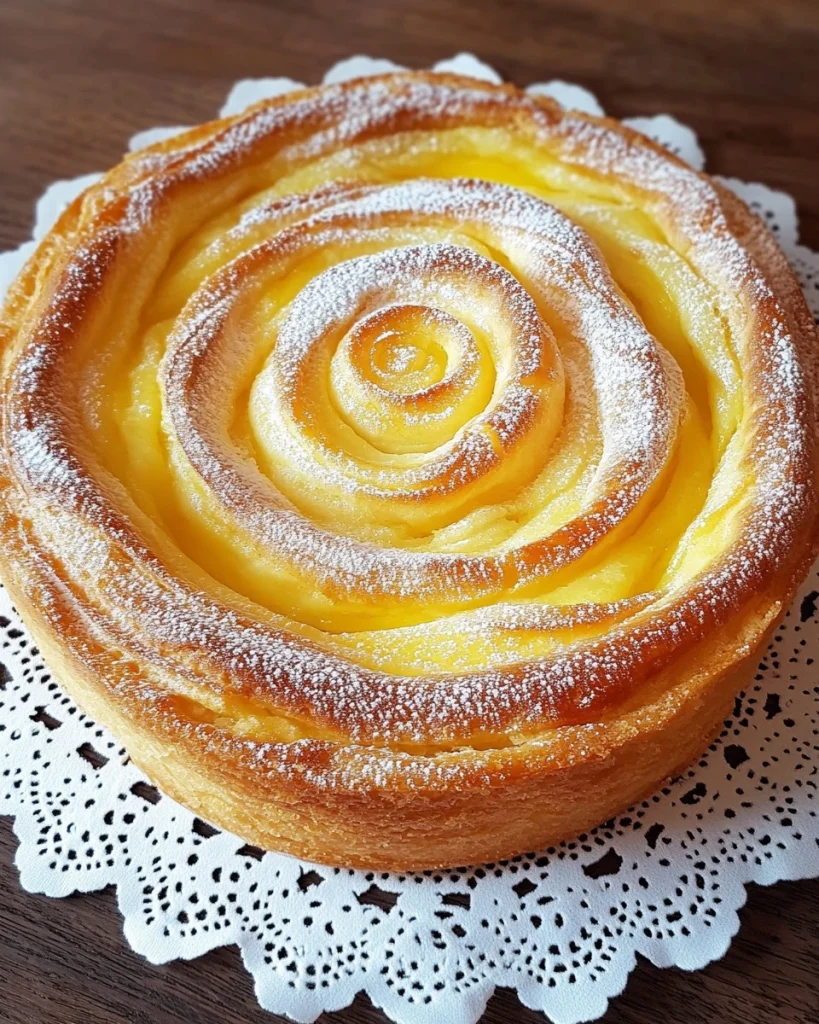 Apfel Puddingkuchen