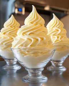 Leckere Buttercreme auf einer Torte dekoriert