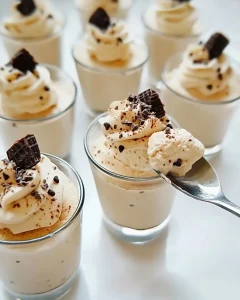 Cappuccino-Creme mit schaumigem Milchschaum und köstlichem Geschmack