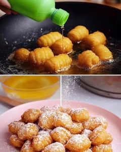 Leckere Churros mit Schokolade und Zimt auf einem Teller