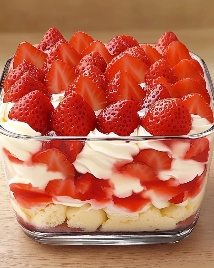 Erdbeer Tiramisu