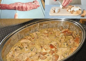 Leckeres Filettopf Gericht zum Satessen mit frischen Zutaten