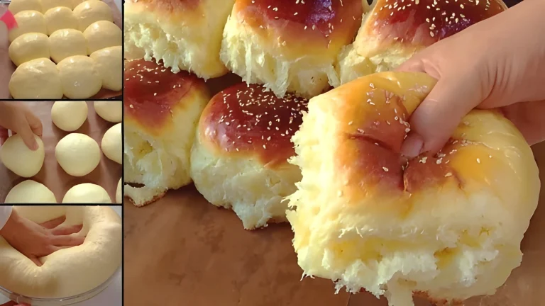 Fluffige Milchbrötchen