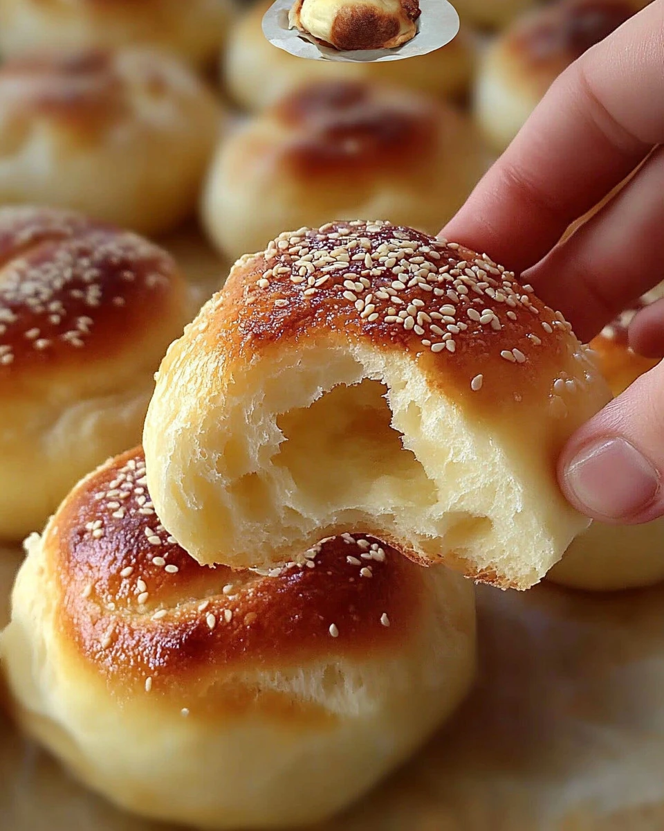 Fluffige Milchbrötchen wie vom Bäcker, frisch gebacken und köstlich.