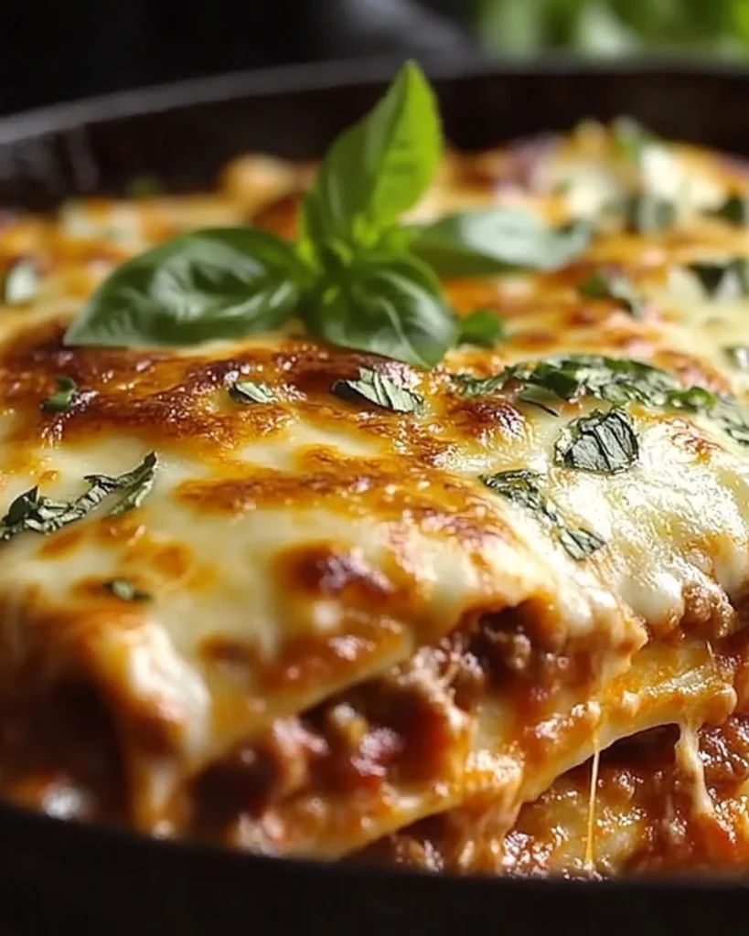 Herzhafte Lasagne Bolognese