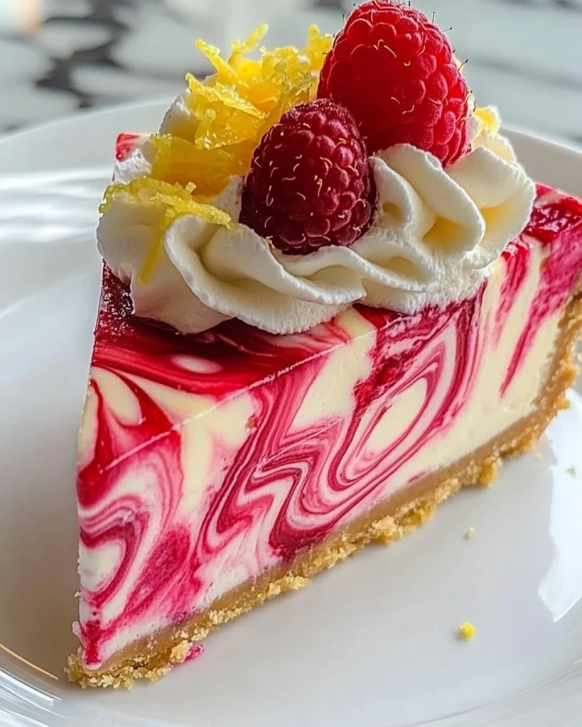Himbeer Cheesecake Schnitte