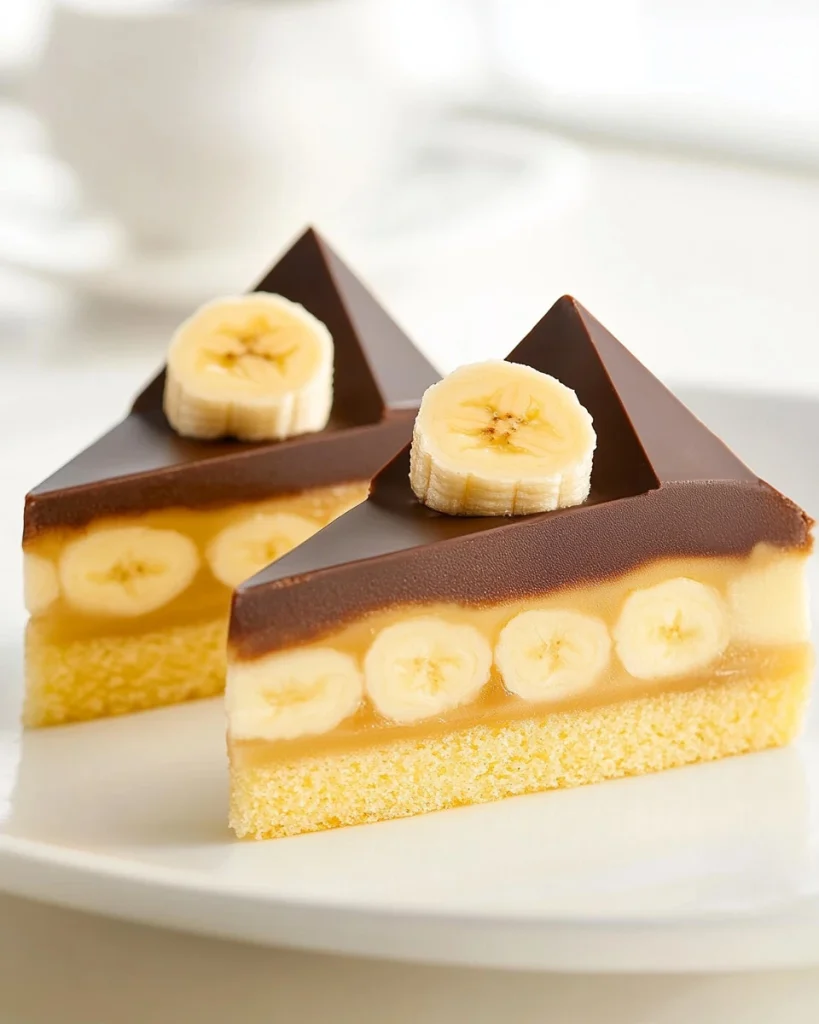 Himmlische Bananenschnitten
