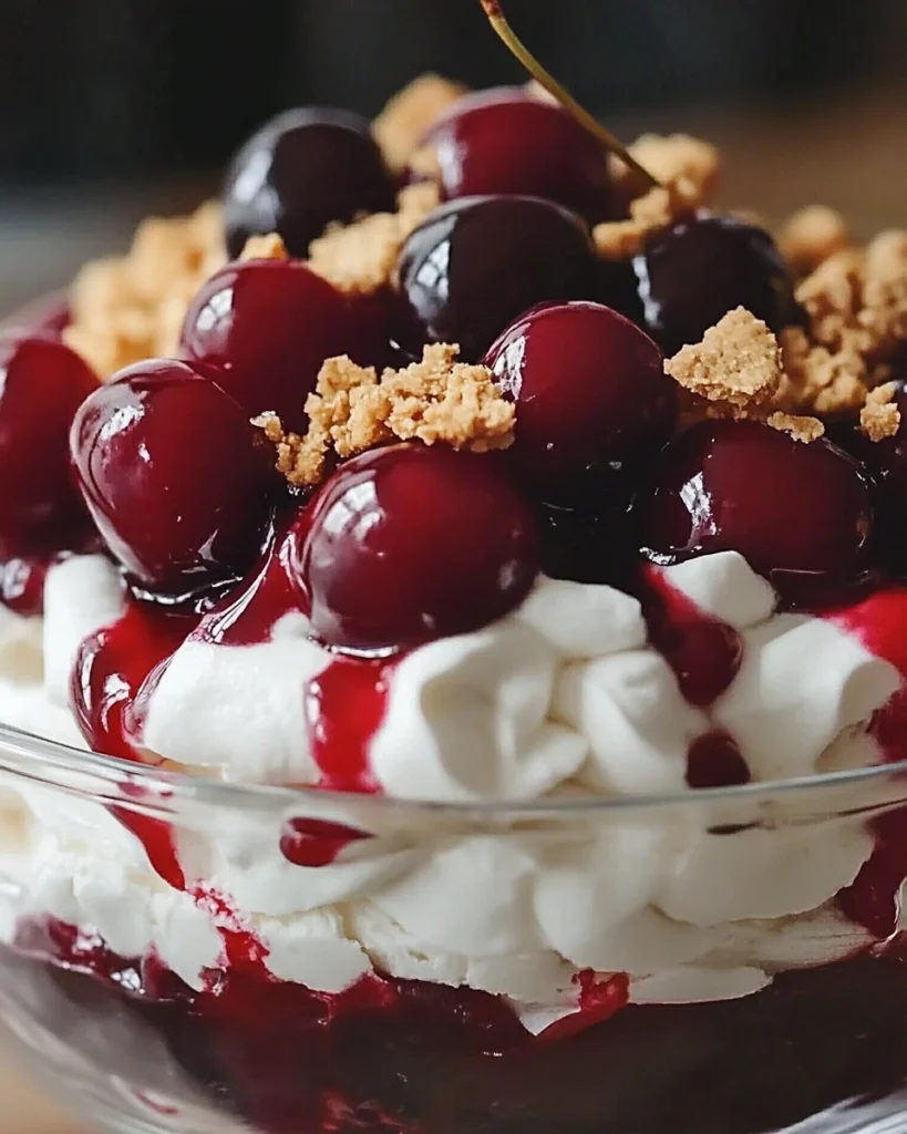 Kirschen-Cheesecake-Fluff