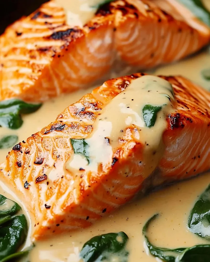 Lachs Florentiner Art