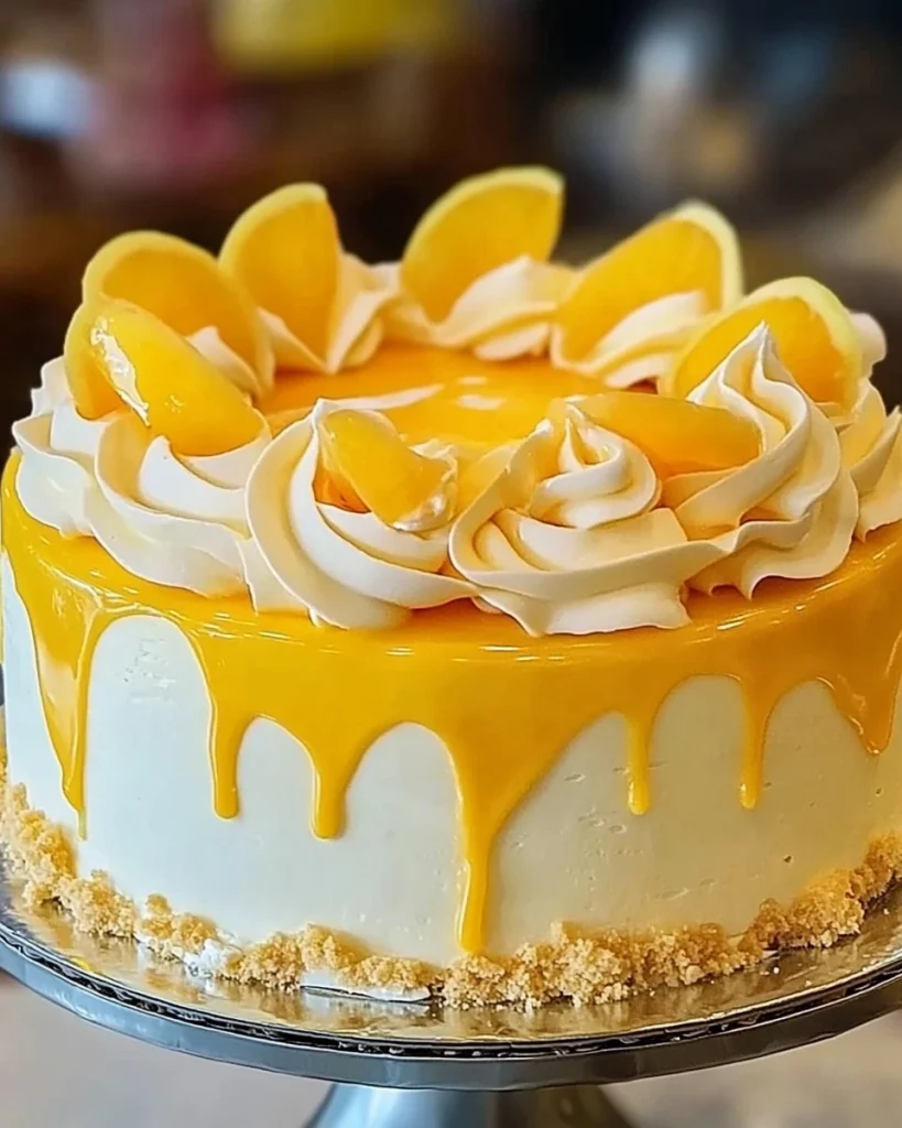 Mango-Mousse-Käsekuchen