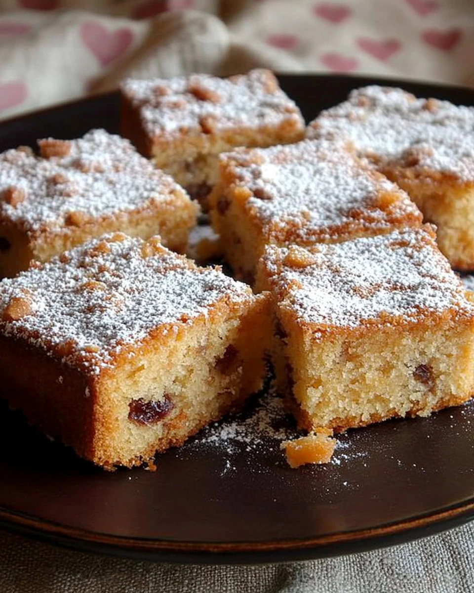 Marzipan Stollenkuchen in einer festlichen Präsentation