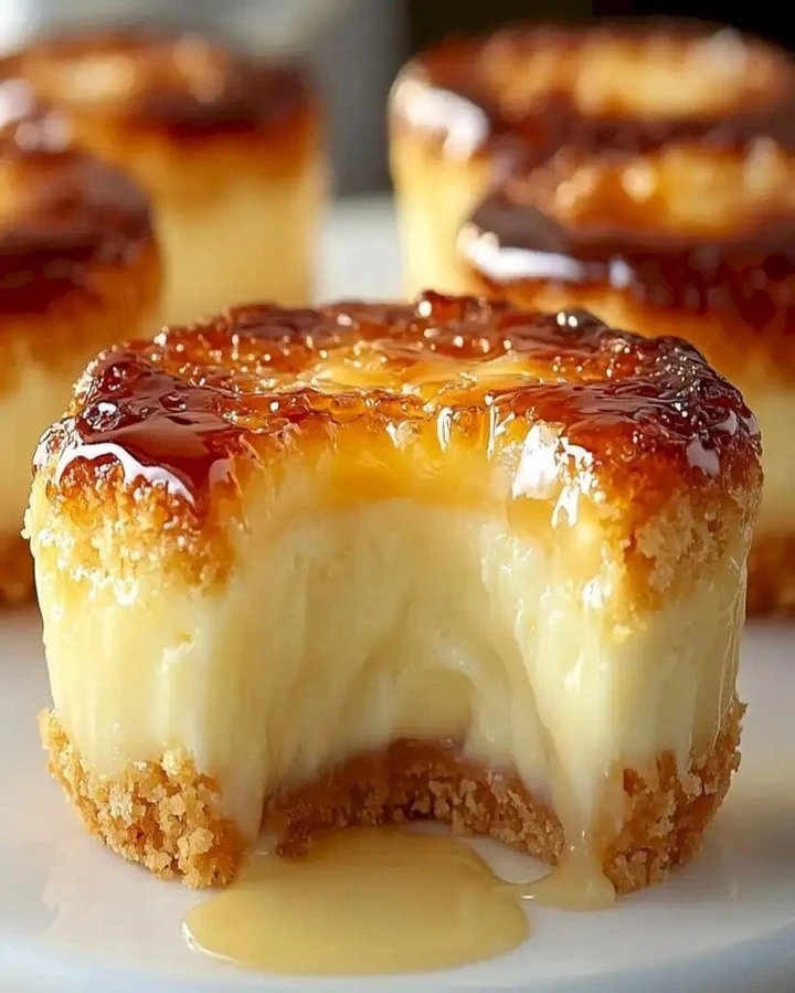 Mini Crème Brûlée Käseküchlein