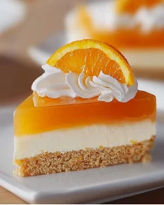 Orangen Schmand Kuchen mit frischen Orangen und cremigem Schmand