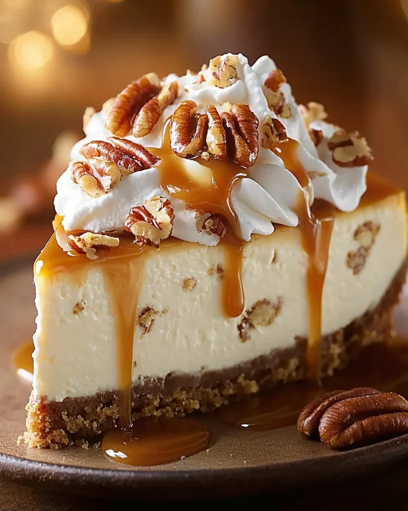 Pecan-Karamell-Käsekuchen