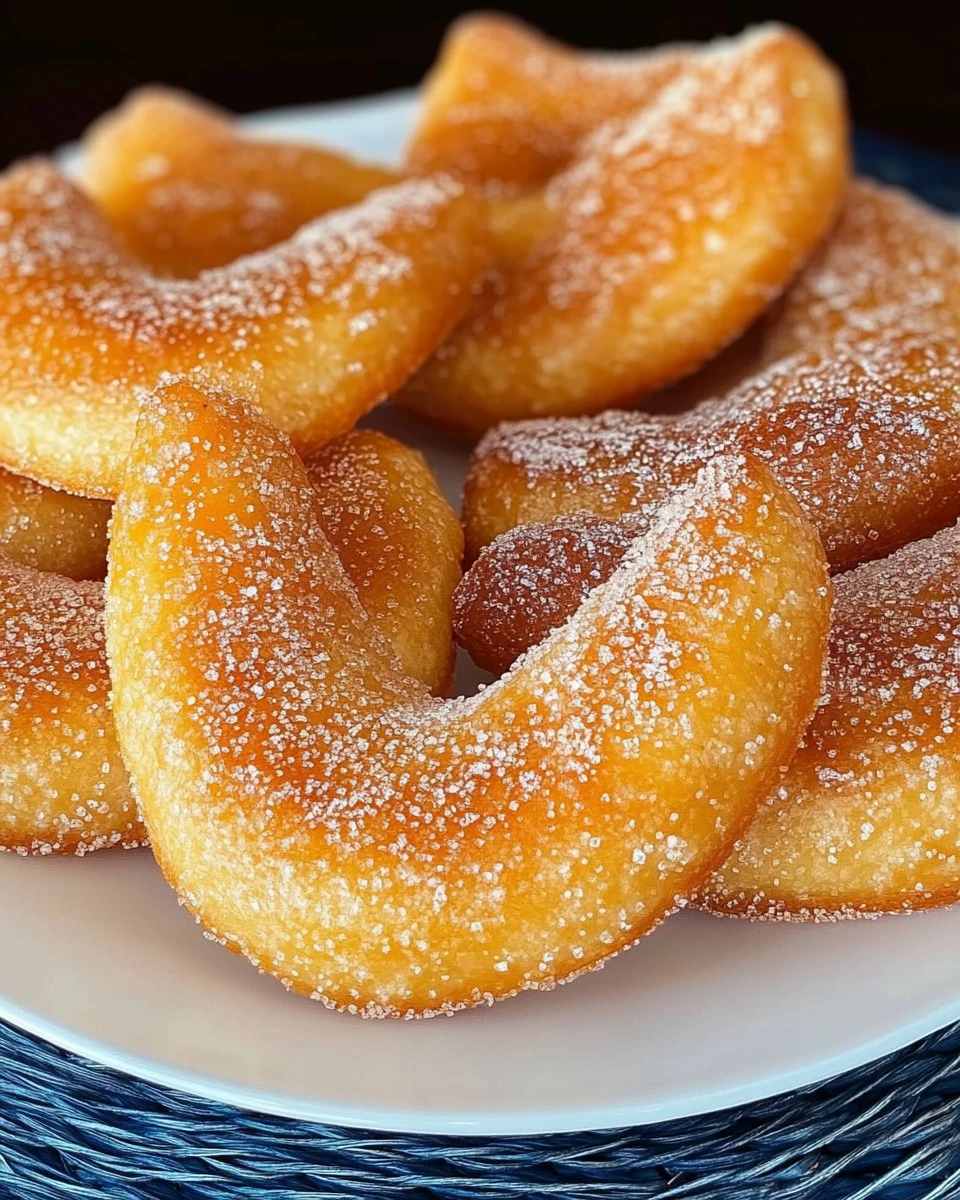 Quark Apfeltaschen frisch gebacken mit Apfelfüllung