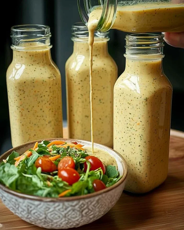Hausgemachte Salatsoße auf Vorrat für frische und leckere Salate