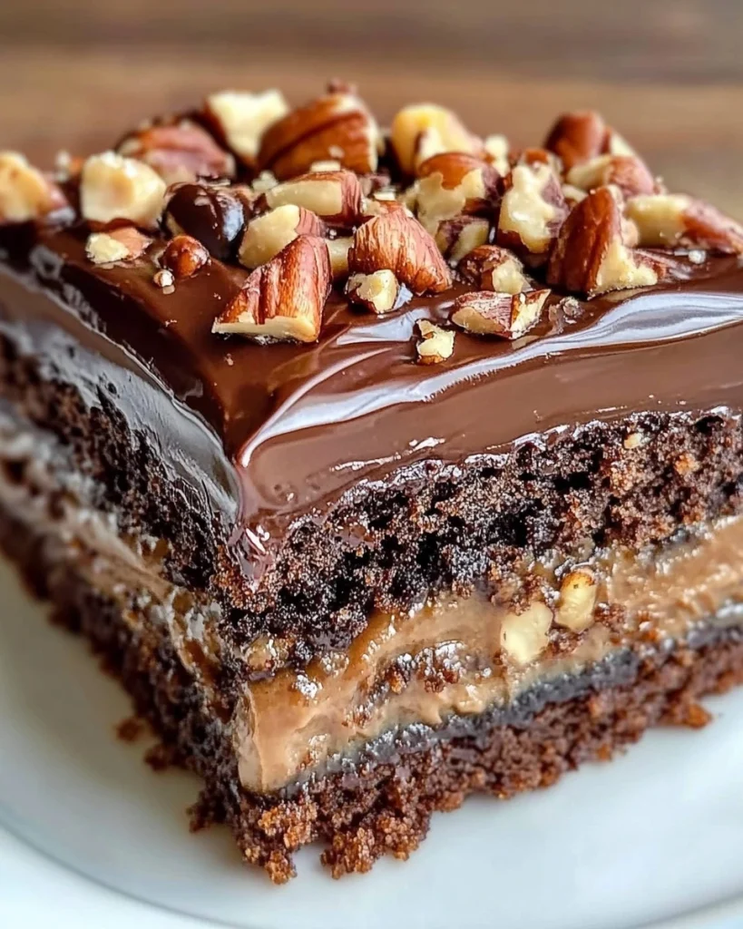Schokoladen-Poke-Kuchen