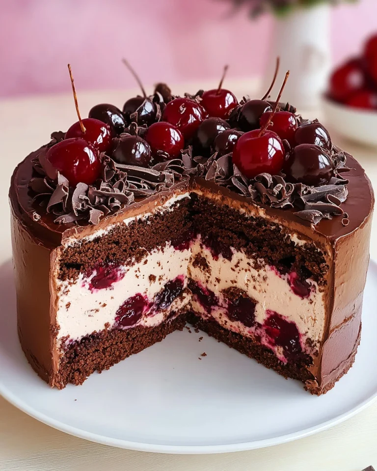 Stracciatella Kirsch Torte