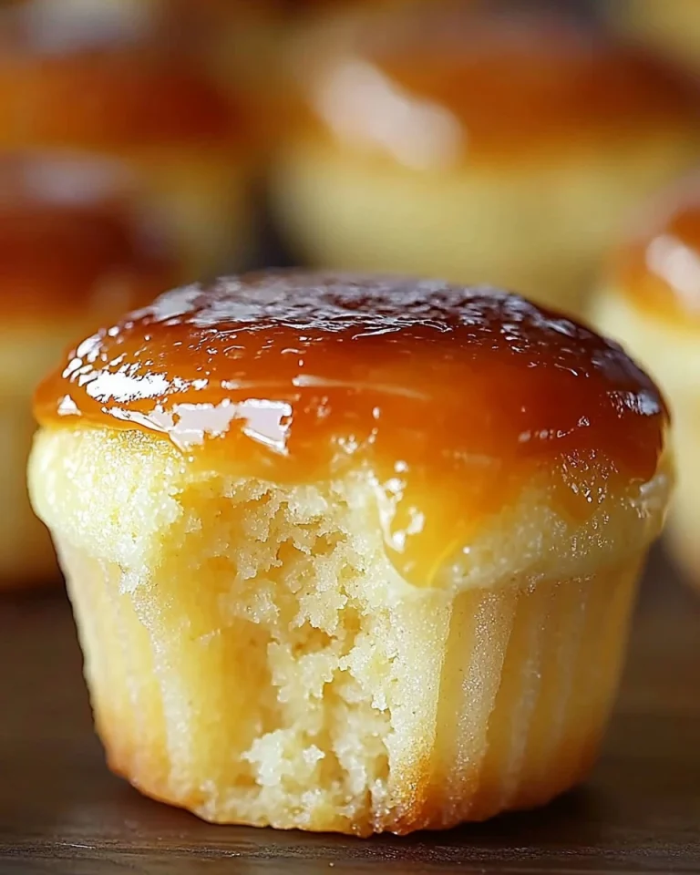 Vanille-Bohnen Crème Brûlée Cupcakes