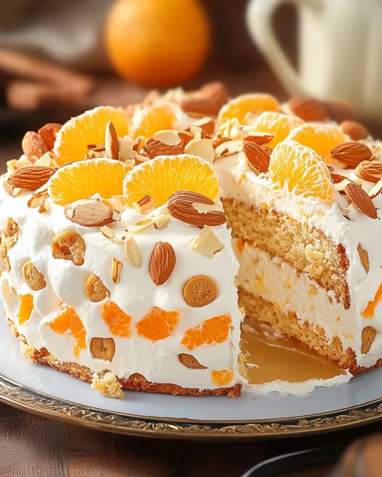 Weihnachtsmandarinen-Torte