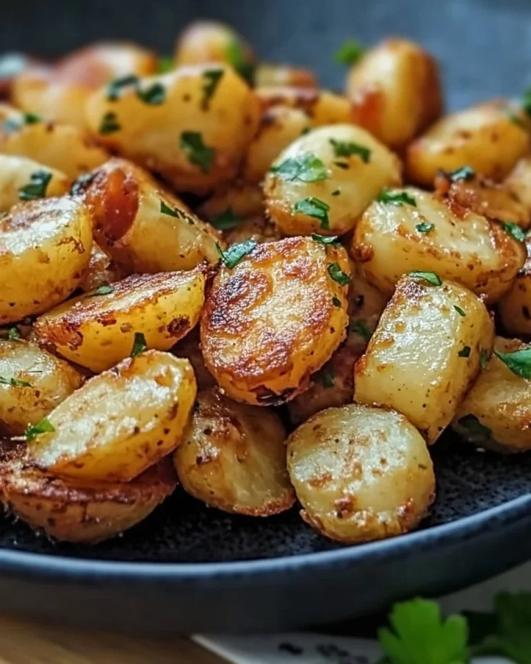Köstliche Bratkartoffeln, knusprig und goldbraun gebraten