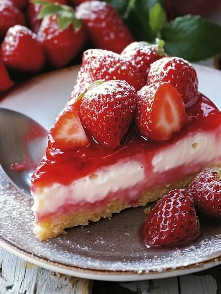 Erdbeer-Pudding-Kuchen ohne Backen, frischer Erdbeerkuchen mit Pudding und Keksen
