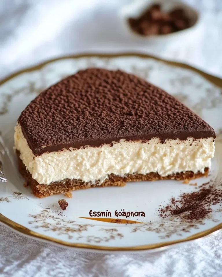 Kuchen ohne Backen in 15 Minuten zubereitet und dekoriert.