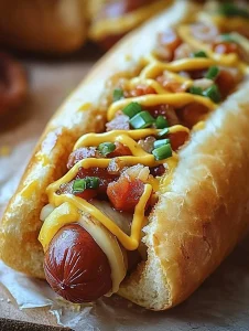 Gebratene Hot Dogs in Tortilla-Teig für einen köstlichen Snack