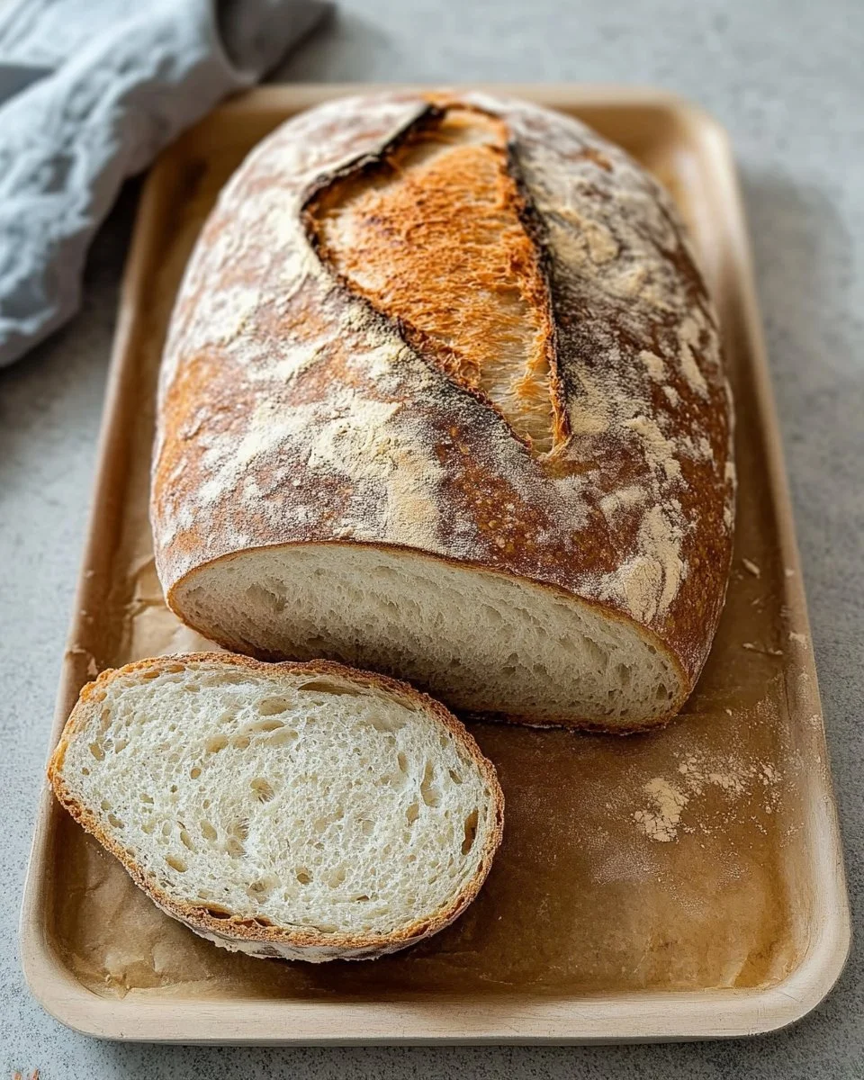 Hausgemachtes Brot in einer rustikalen Brotschale