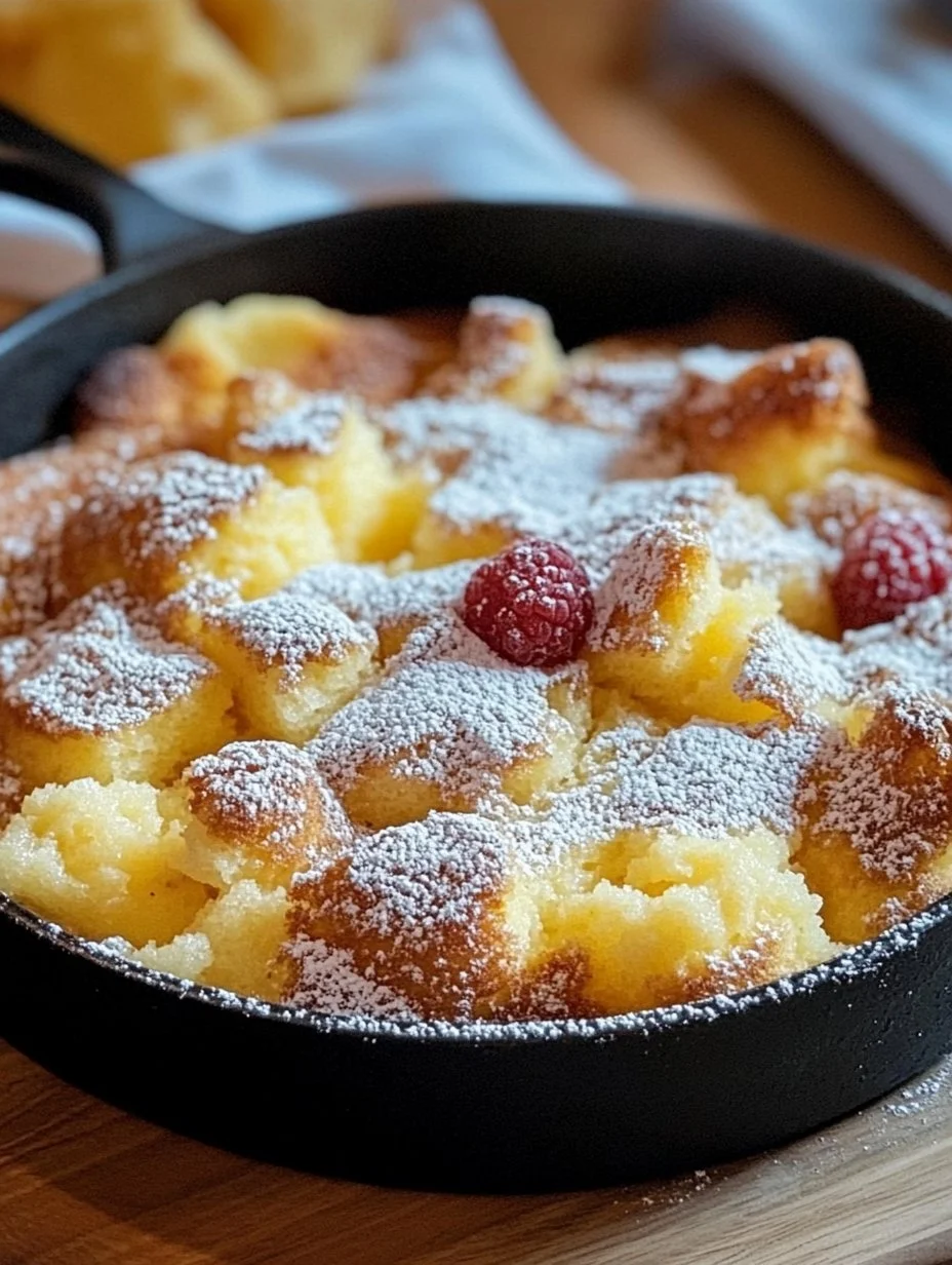 Kaiserschmarrn aus der Heißluftfritteuse, fluffig und goldbraun serviert