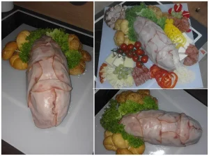 Polterjause: Traditionelles Festessen mit köstlichen Speisen und fröhlicher Gesellschaft