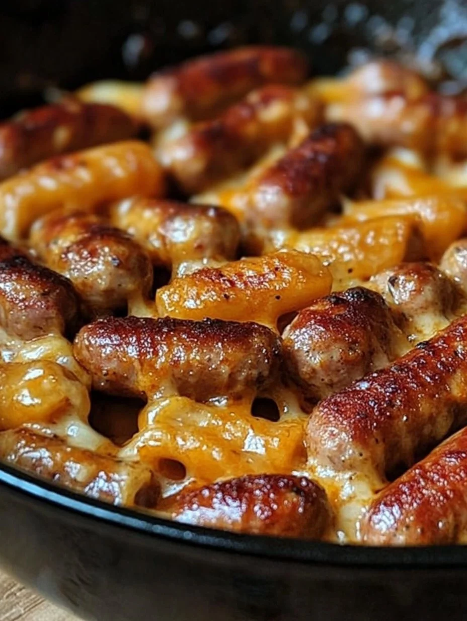 Schnelle Makkaroni-Wurst-Pfanne mit frischen Zutaten