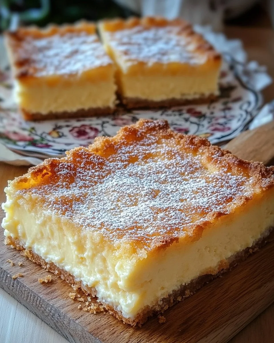Köstlicher Vanillepudding Streuselkuchen vom Blech mit knusprigen Streuseln