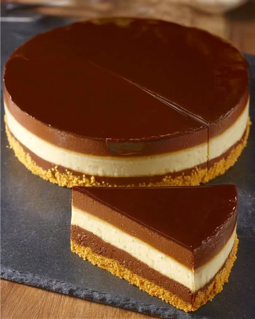 Nutella Torte ohne Backen – leckeres Dessert gefüllt mit Schokolade und Nüssen