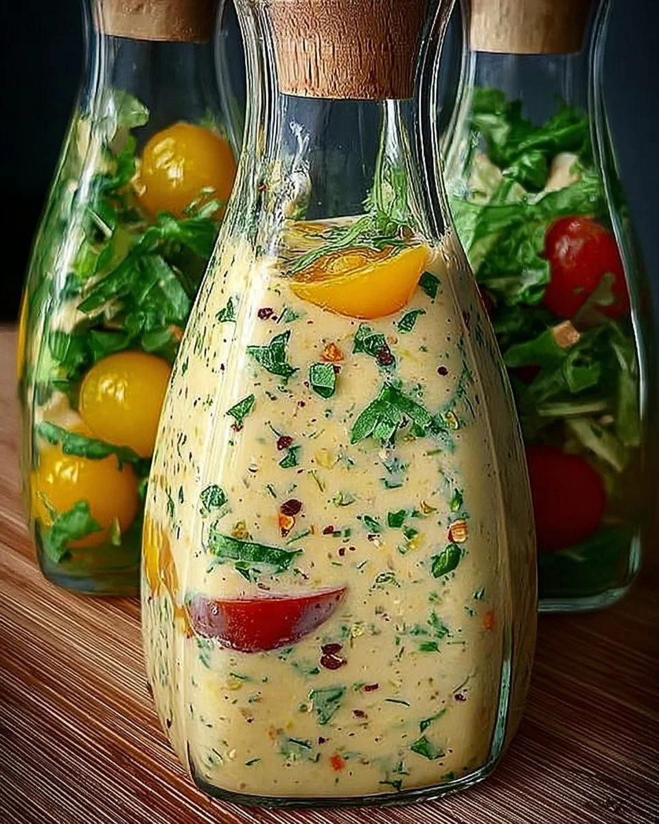 Hausgemachte Salatsoße wie im Restaurant zubereitet