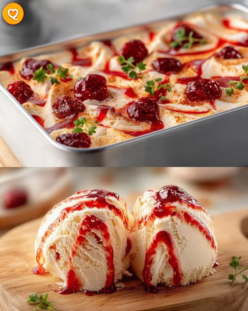 Schnelles Rezept für leckeres Joghurteis in 2 Minuten.