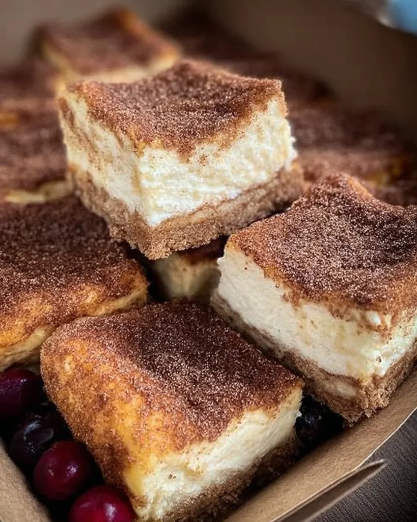 Zimt Käsekuchen mit Zimt und cremiger Käsefüllung auf einem weißen Teller