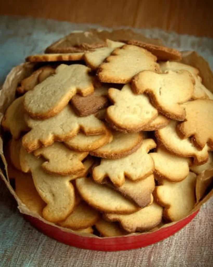 Leckere Butterplätzchen aus 3 Zutaten auf einem Blech