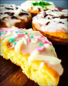 Anleitung zur Zubereitung von Amerikanern in nur 15 Minuten mit Resultat.